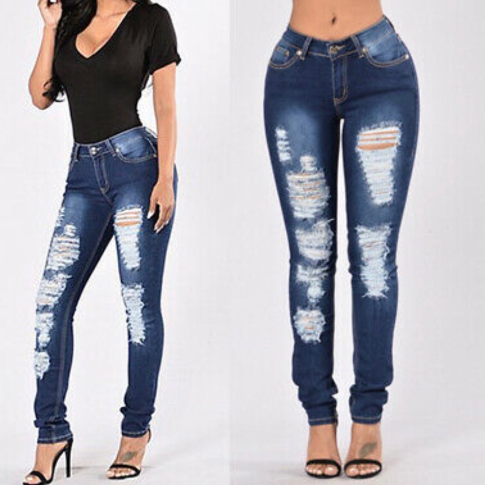 Ripped Skinny Jeans